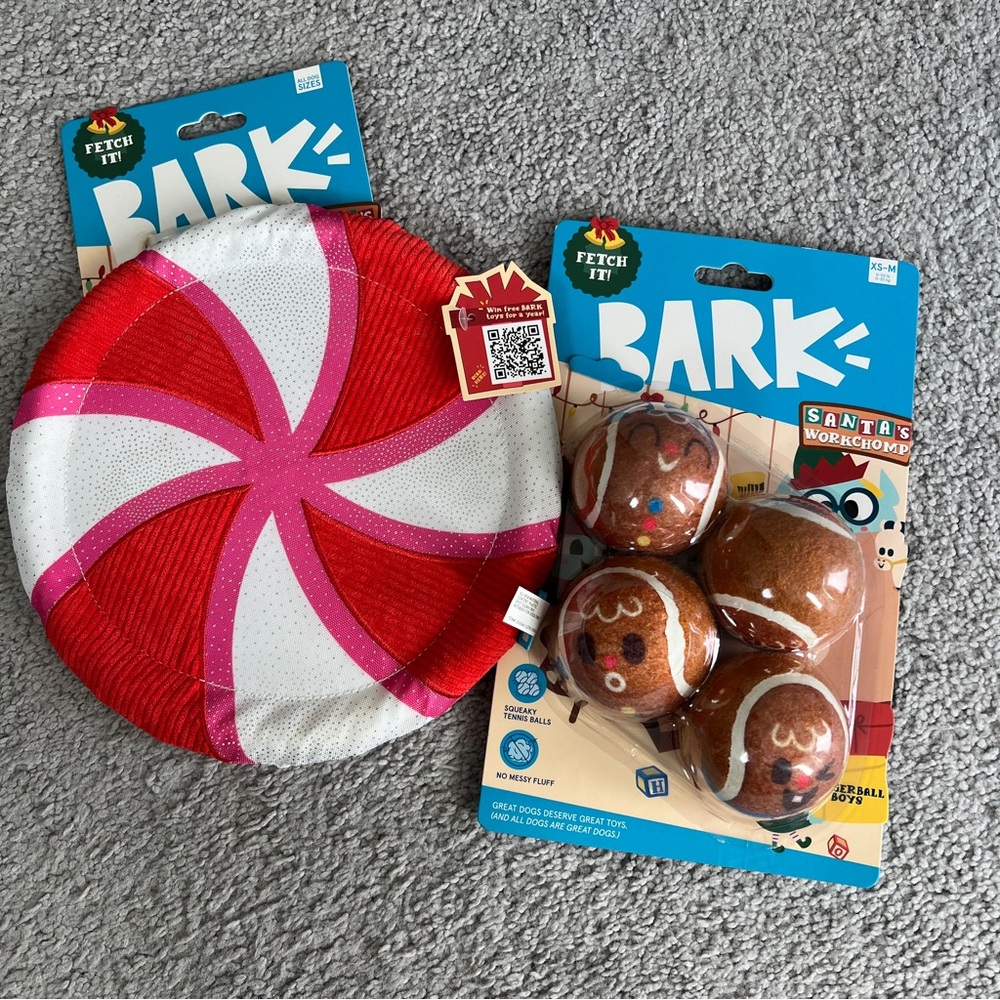 NEW Bundle Bark Toys Christmas